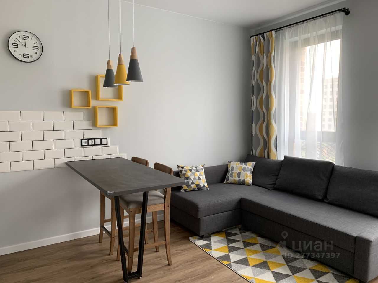 1-комнатная квартира, 28 м² — фотография 2