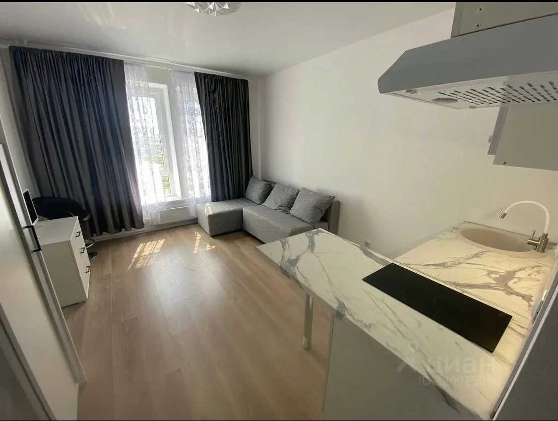 1-комнатная квартира, 19,6 м²