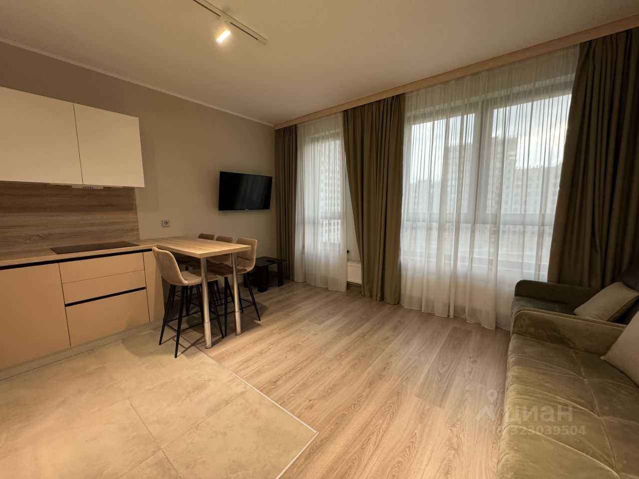 1-комнатная квартира, 28 м²