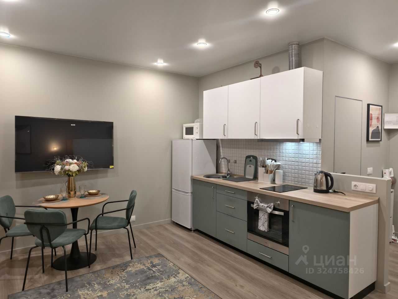 1-комнатная квартира, 25,4 м² — фотография 2