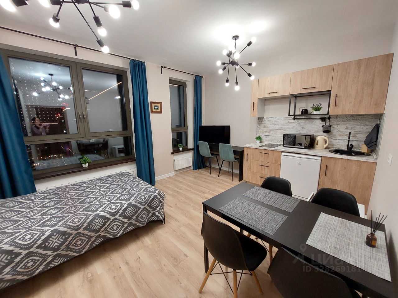 1-комнатная квартира, 26,6 м²