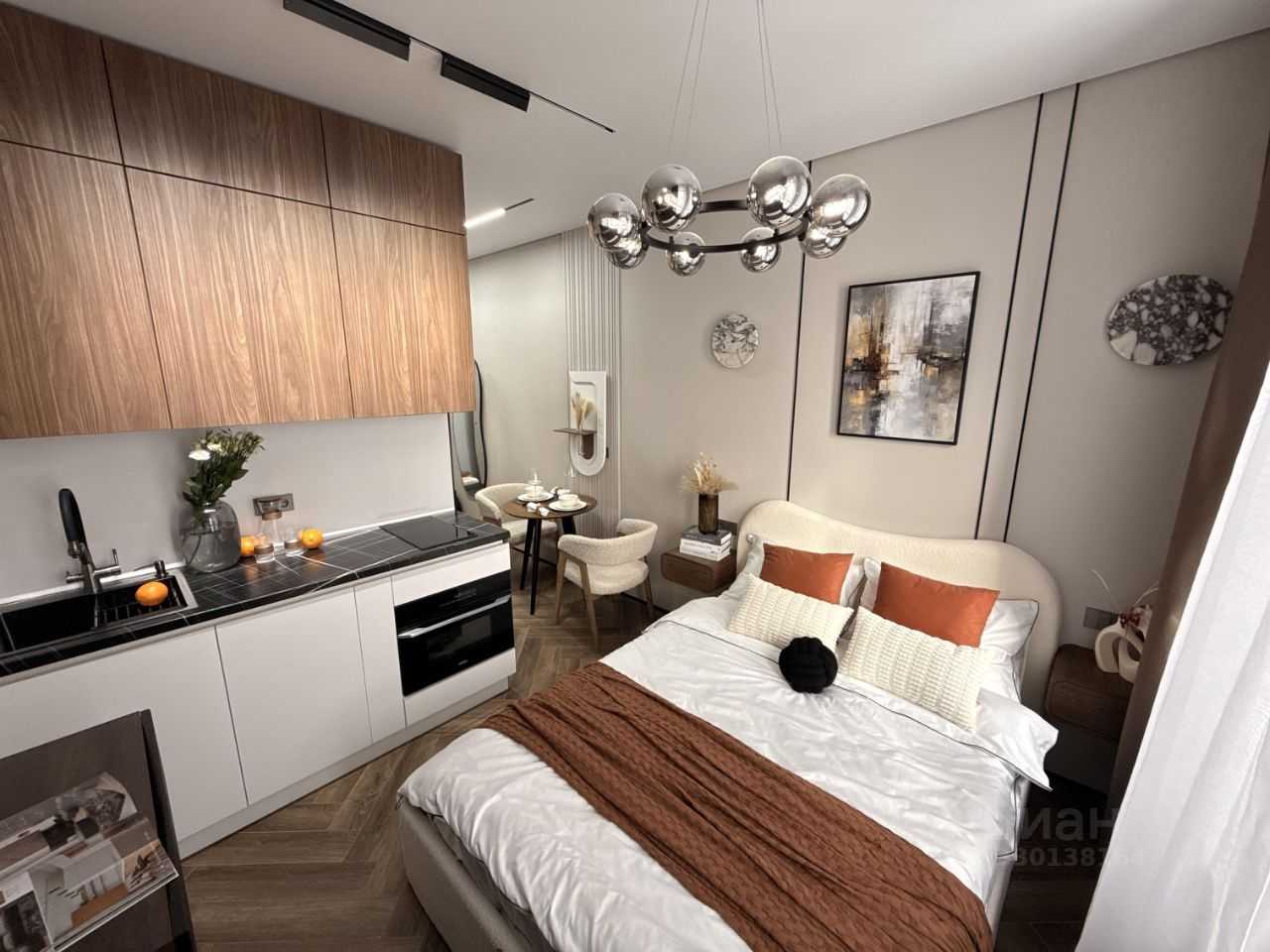 1-комнатная квартира, 18,6 м²