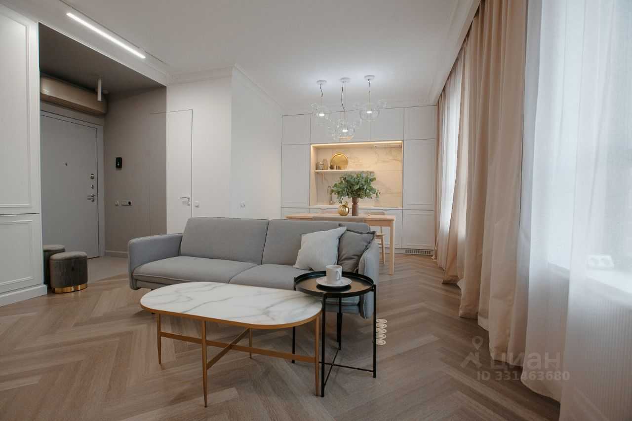 3-комнатная квартира, 52 м²