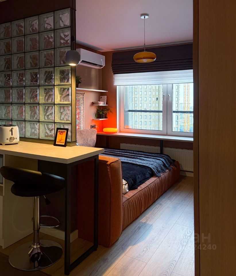 1-комнатная квартира, 21,9 м²