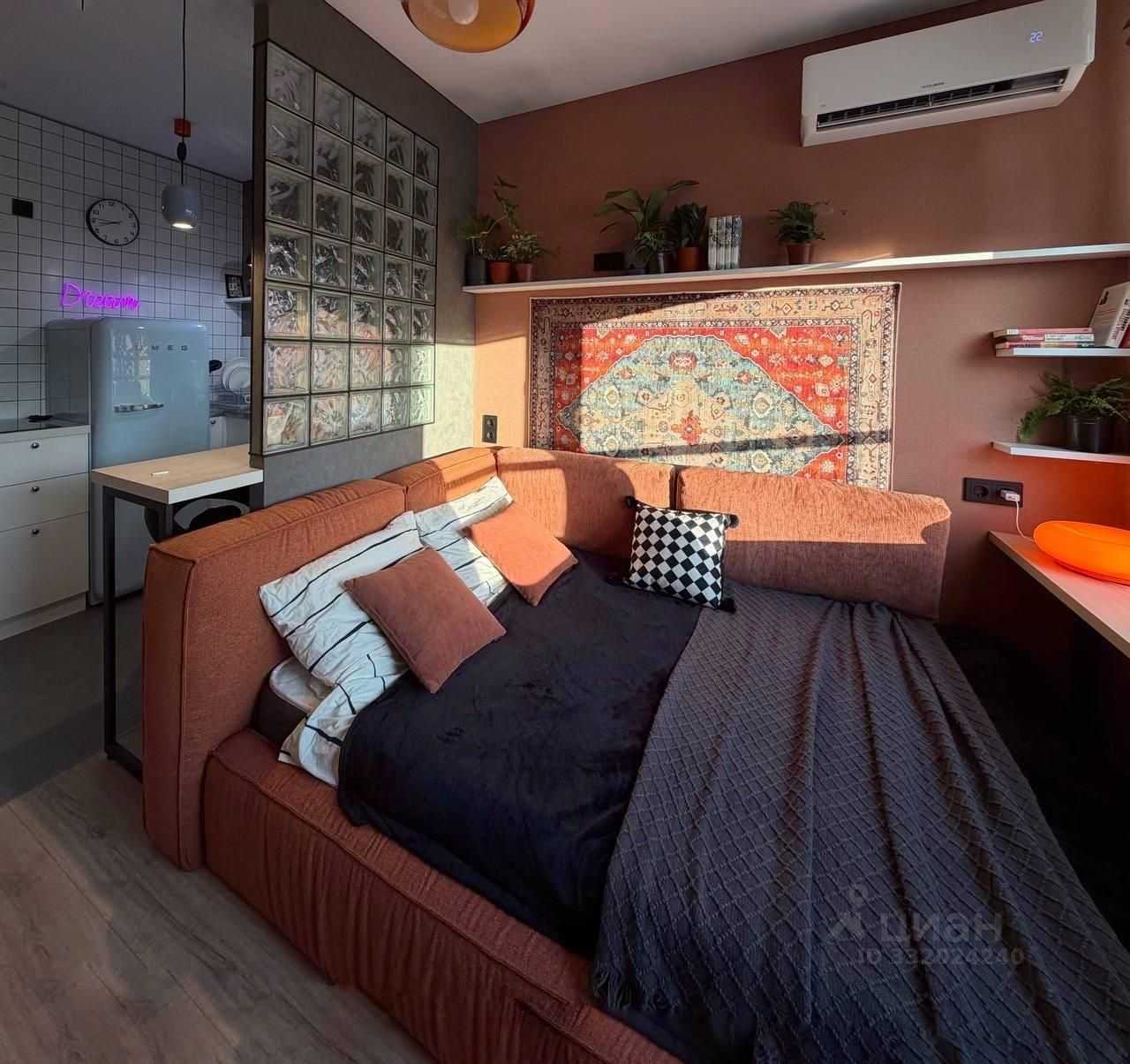 1-комнатная квартира, 21,9 м² — фотография 2