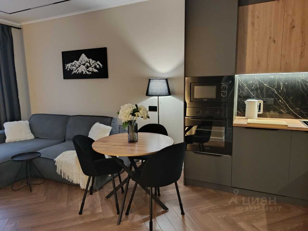2-комнатная квартира, 38,8 м²
