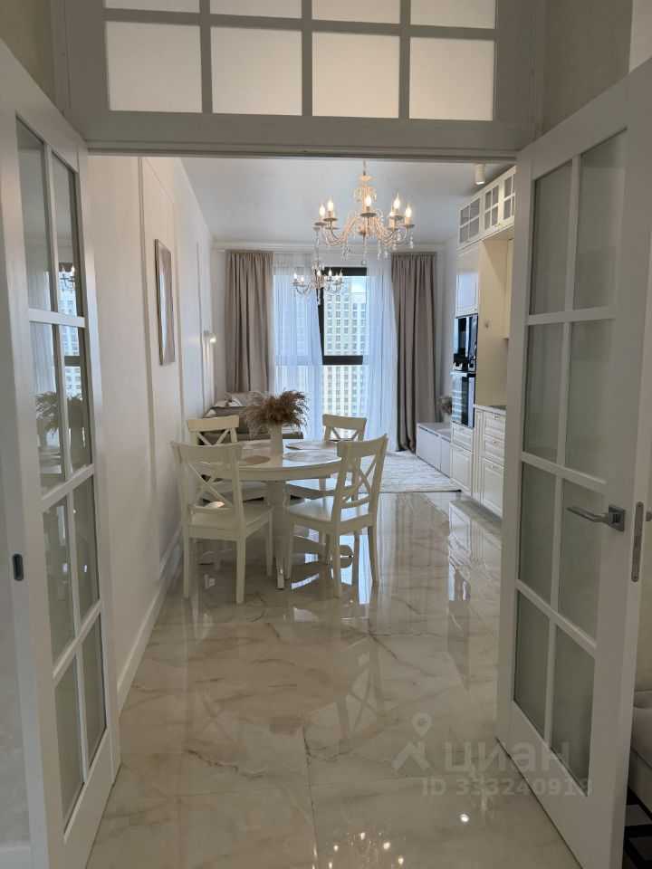 3-комнатная квартира, 91 м²