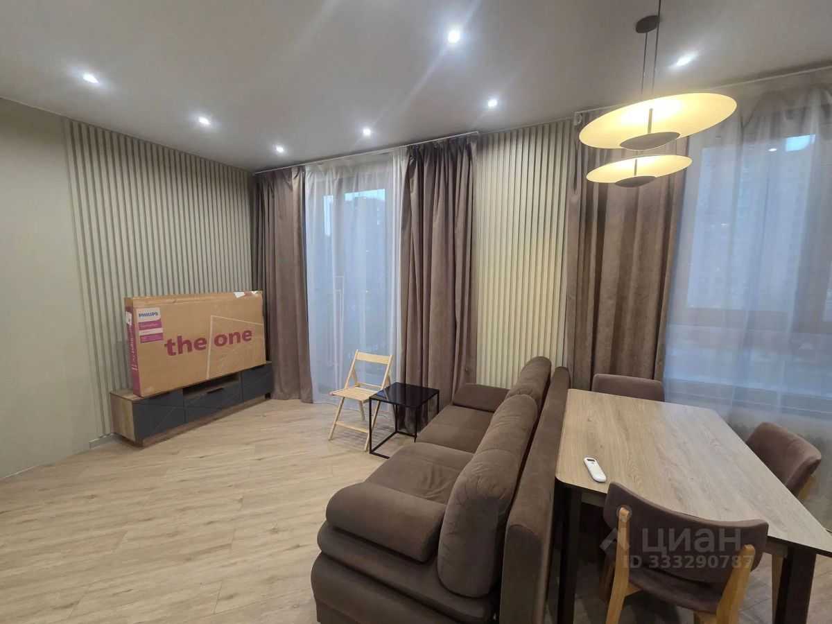 1-комнатная квартира, 38 м² — фотография 3