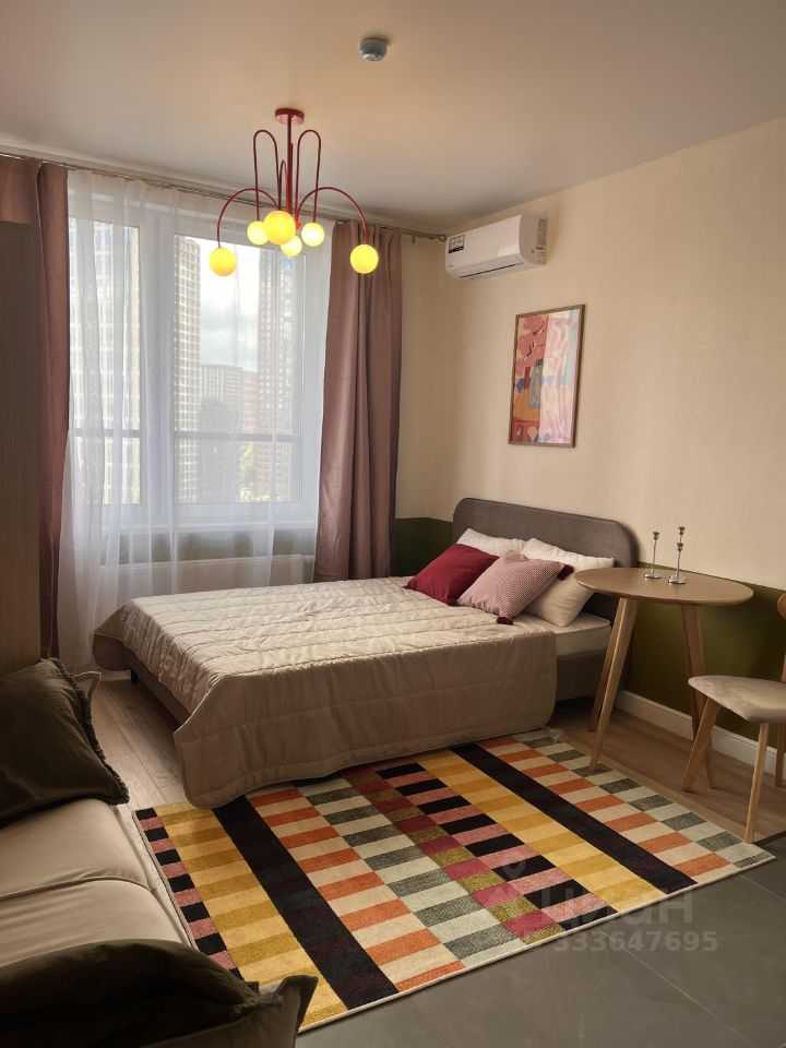 1-комнатная квартира, 21,5 м²