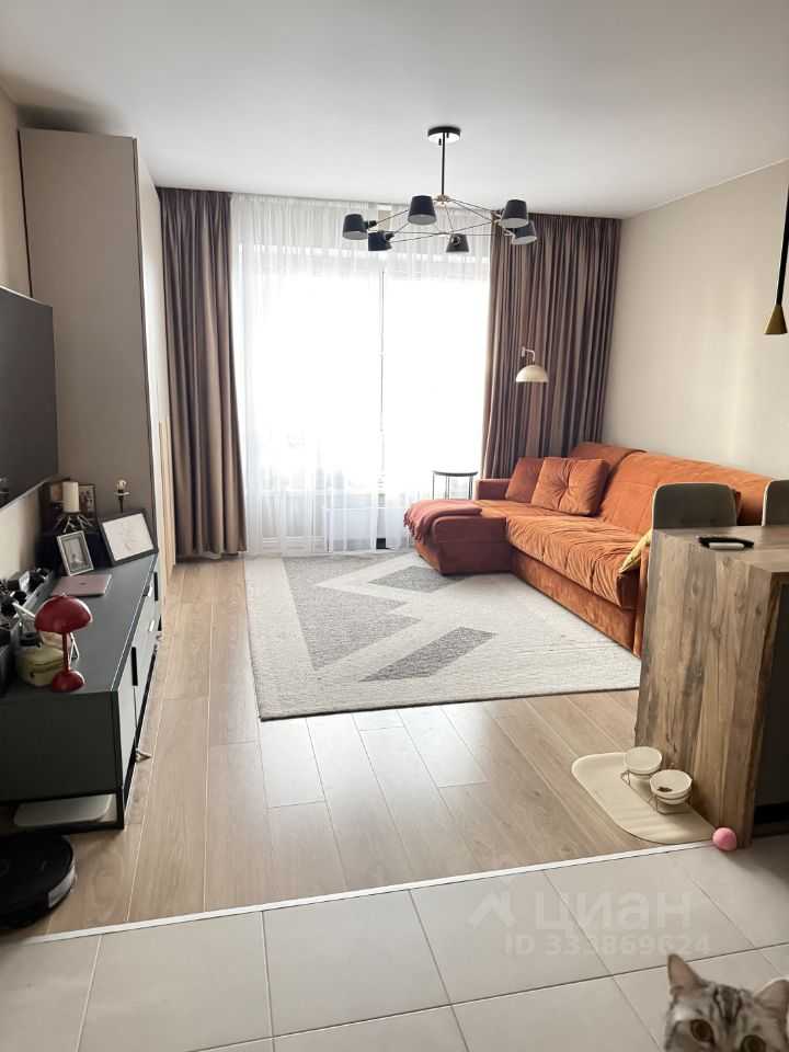 1-комнатная квартира, 41 м²