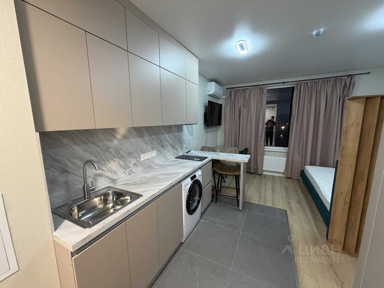 1-комнатная квартира, 23 м²