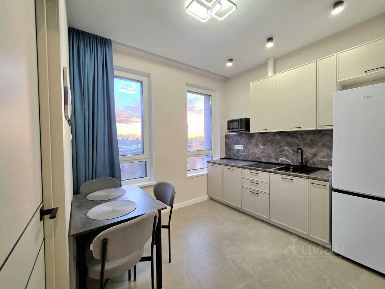 1-комнатная квартира, 28,3 м²
