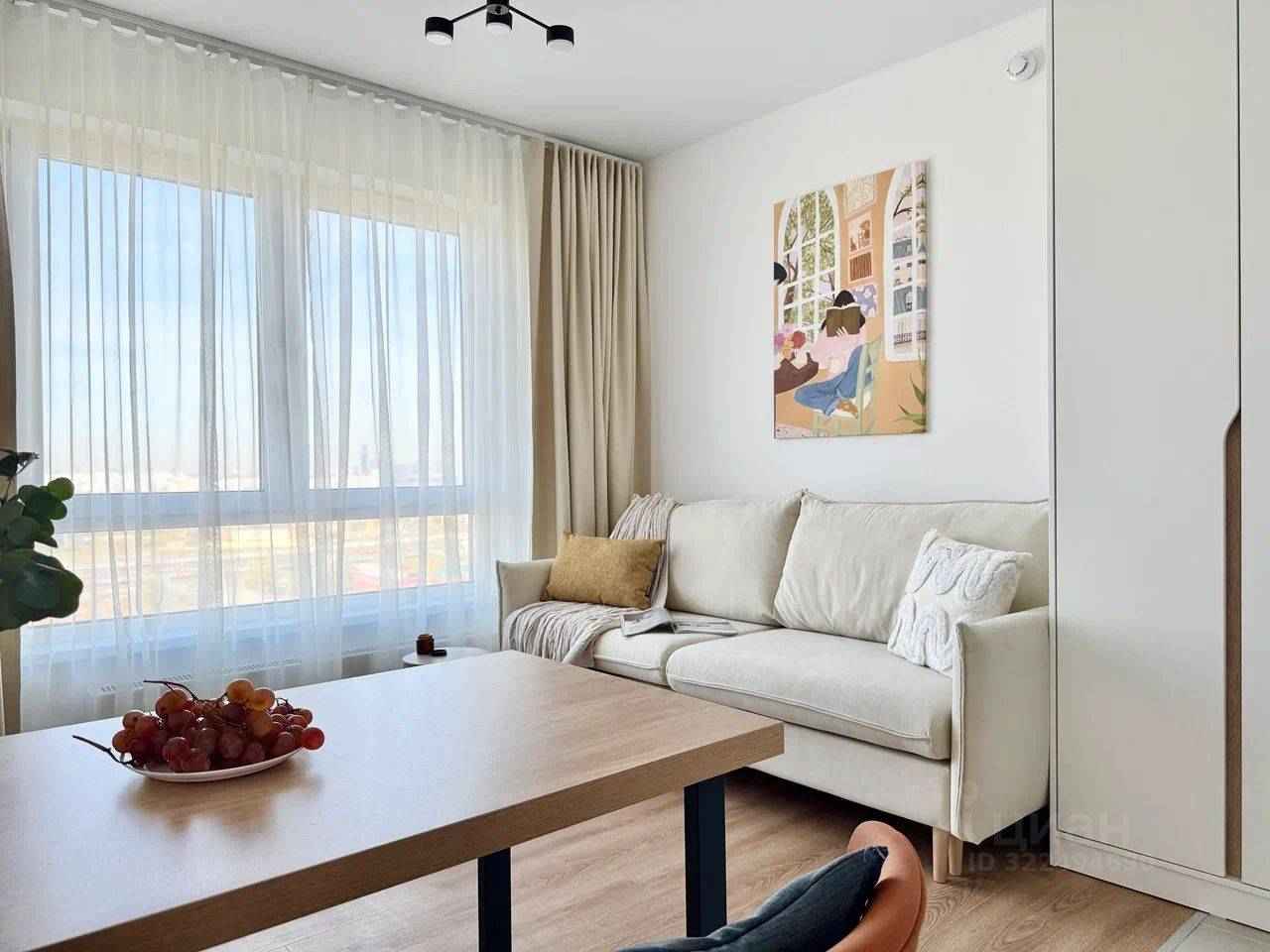 1-комнатная квартира, 19,8 м²
