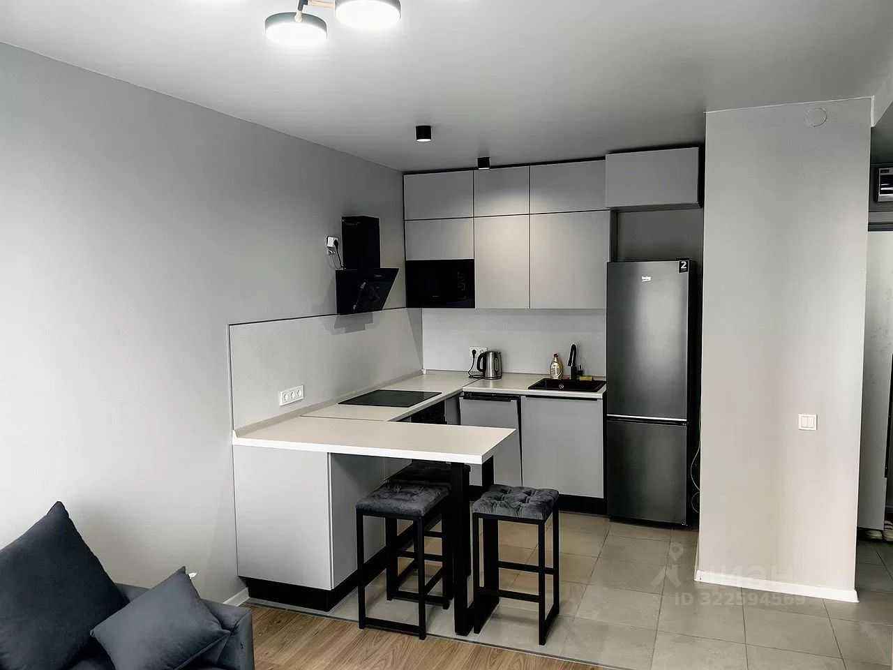 2-комнатная квартира, 40 м² — фотография 3