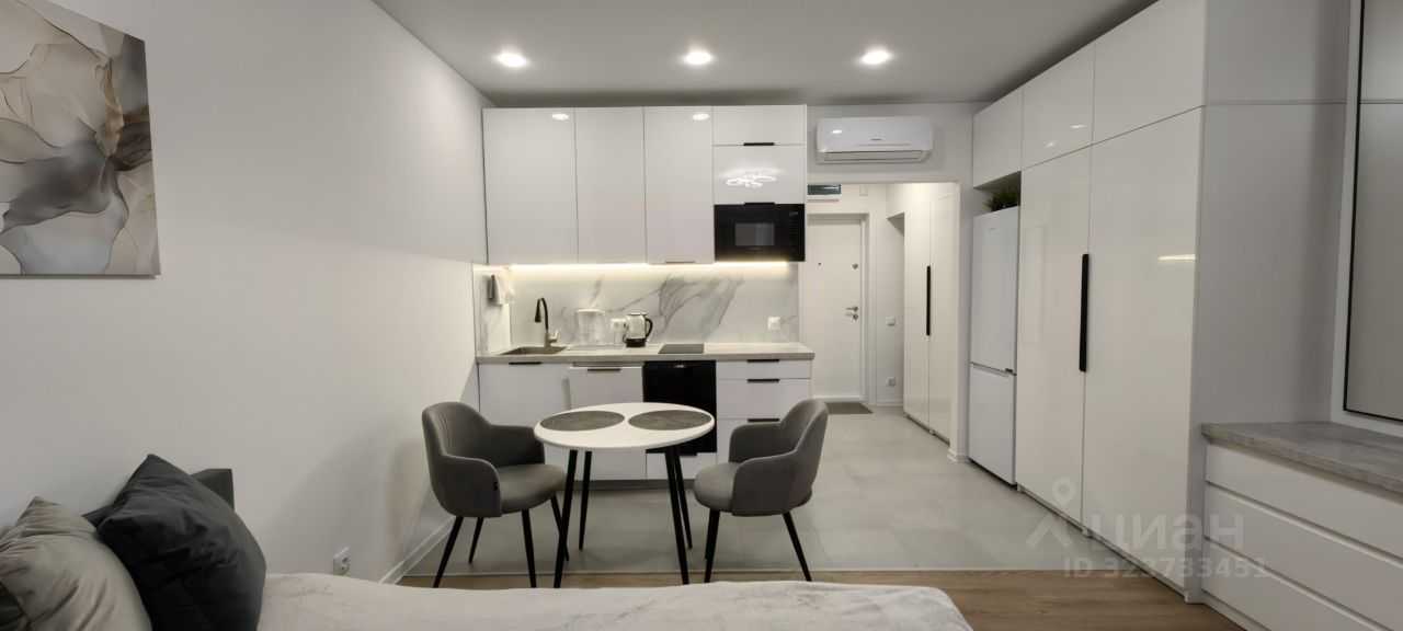 1-комнатная квартира, 23,2 м²