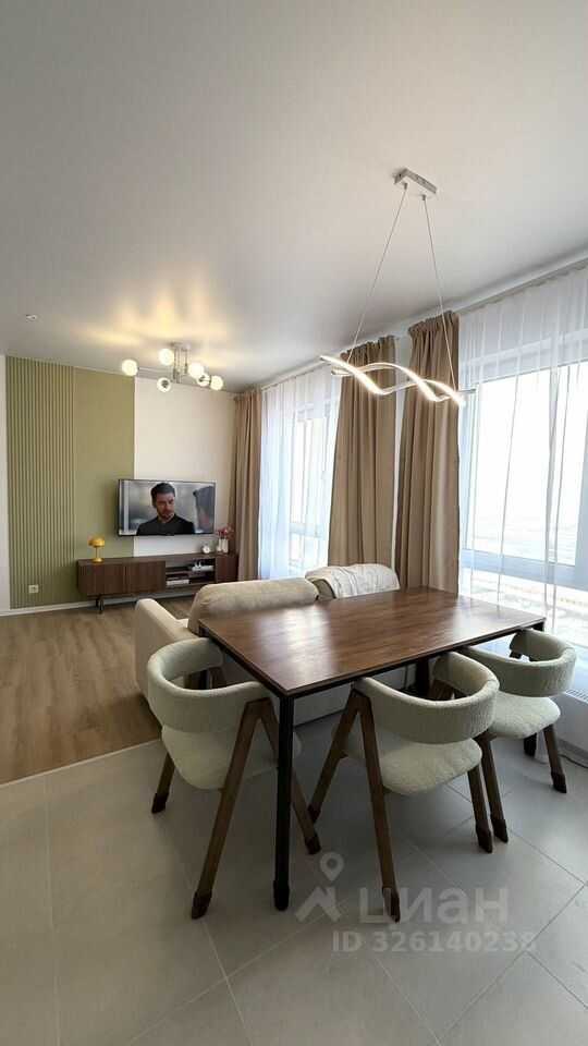 1-комнатная квартира, 37 м² — фотография 2