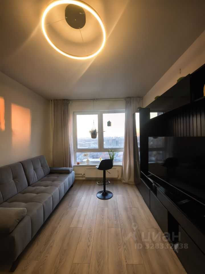 2-комнатная квартира, 37,5 м²