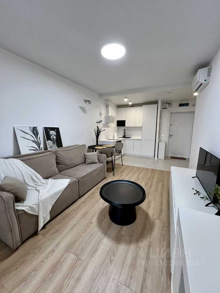 1-комнатная квартира, 35,5 м²