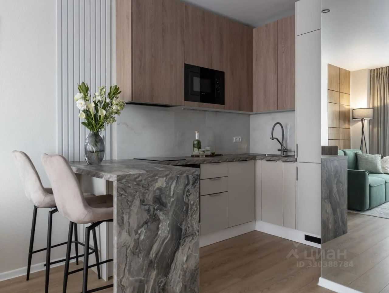 1-комнатная квартира, 32 м² — фотография 3