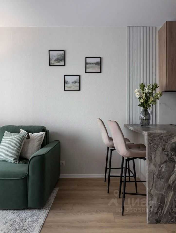 1-комнатная квартира, 32 м² — фотография 2