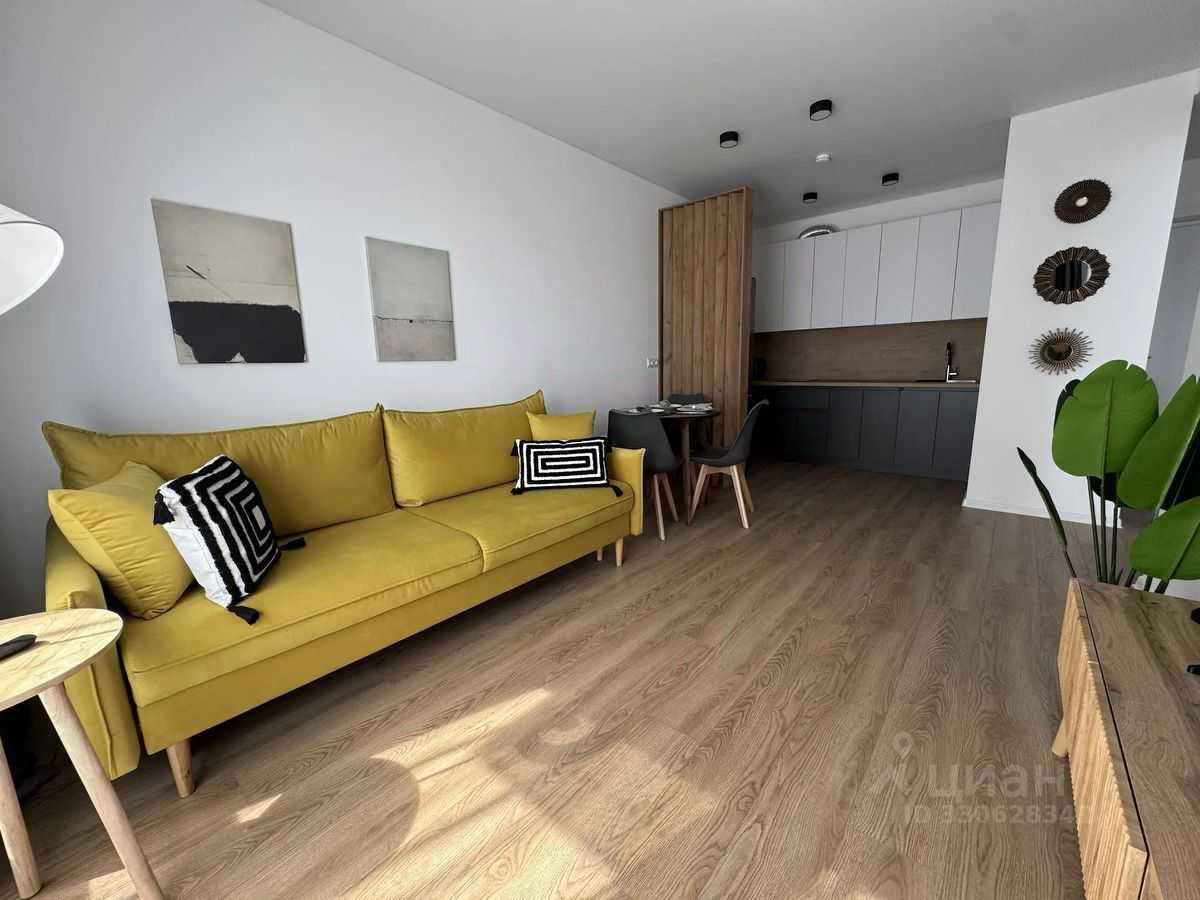 1-комнатная квартира, 35 м²