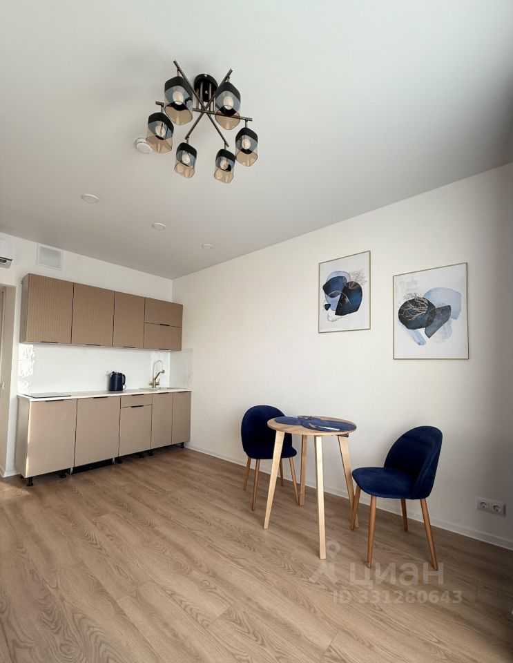 1-комнатная квартира, 19,6 м²