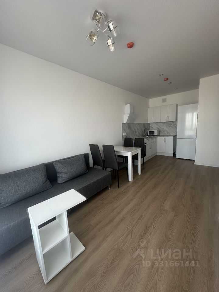 1-комнатная квартира, 33,3 м²