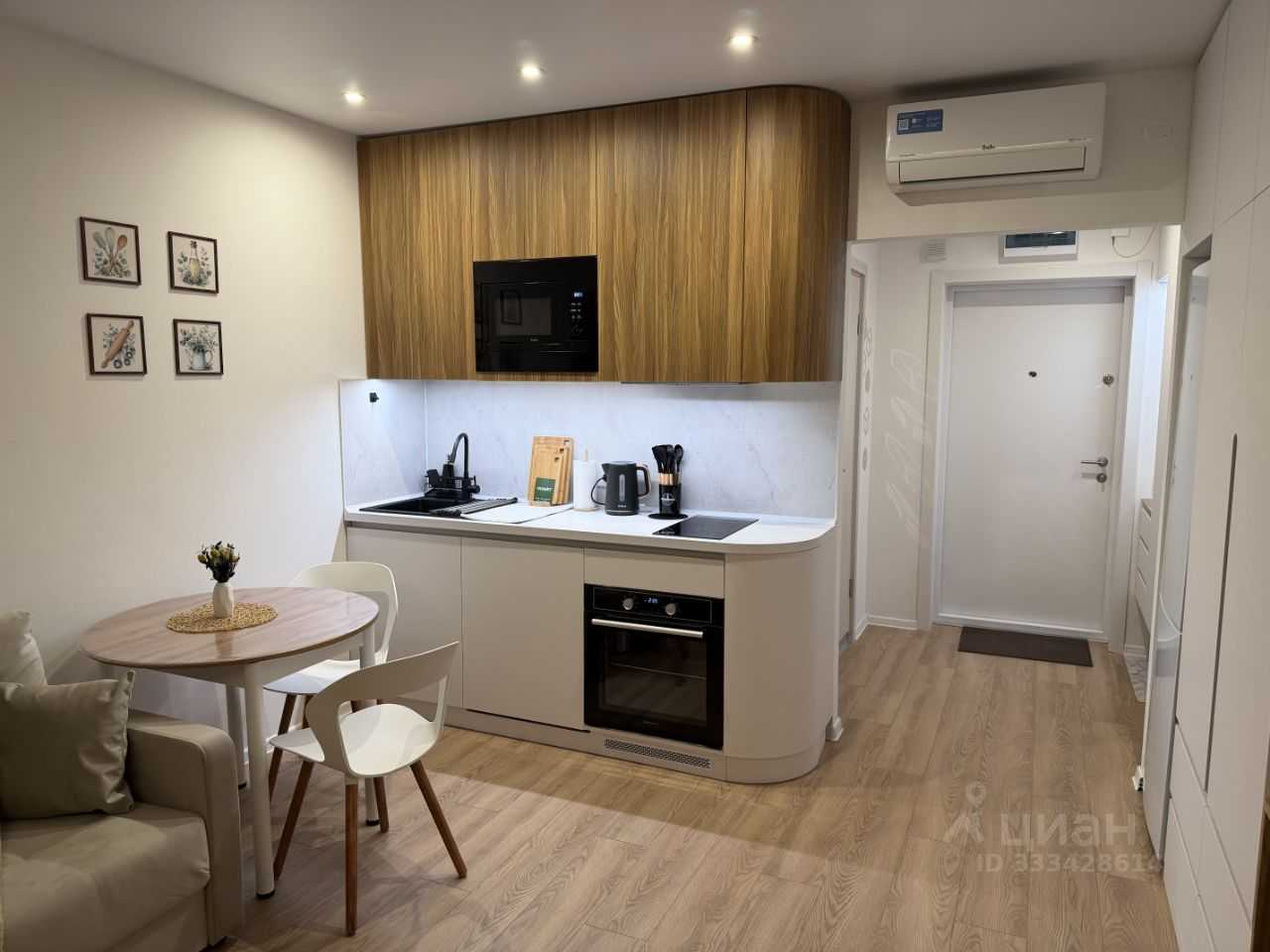 1-комнатная квартира, 24 м² — фотография 3
