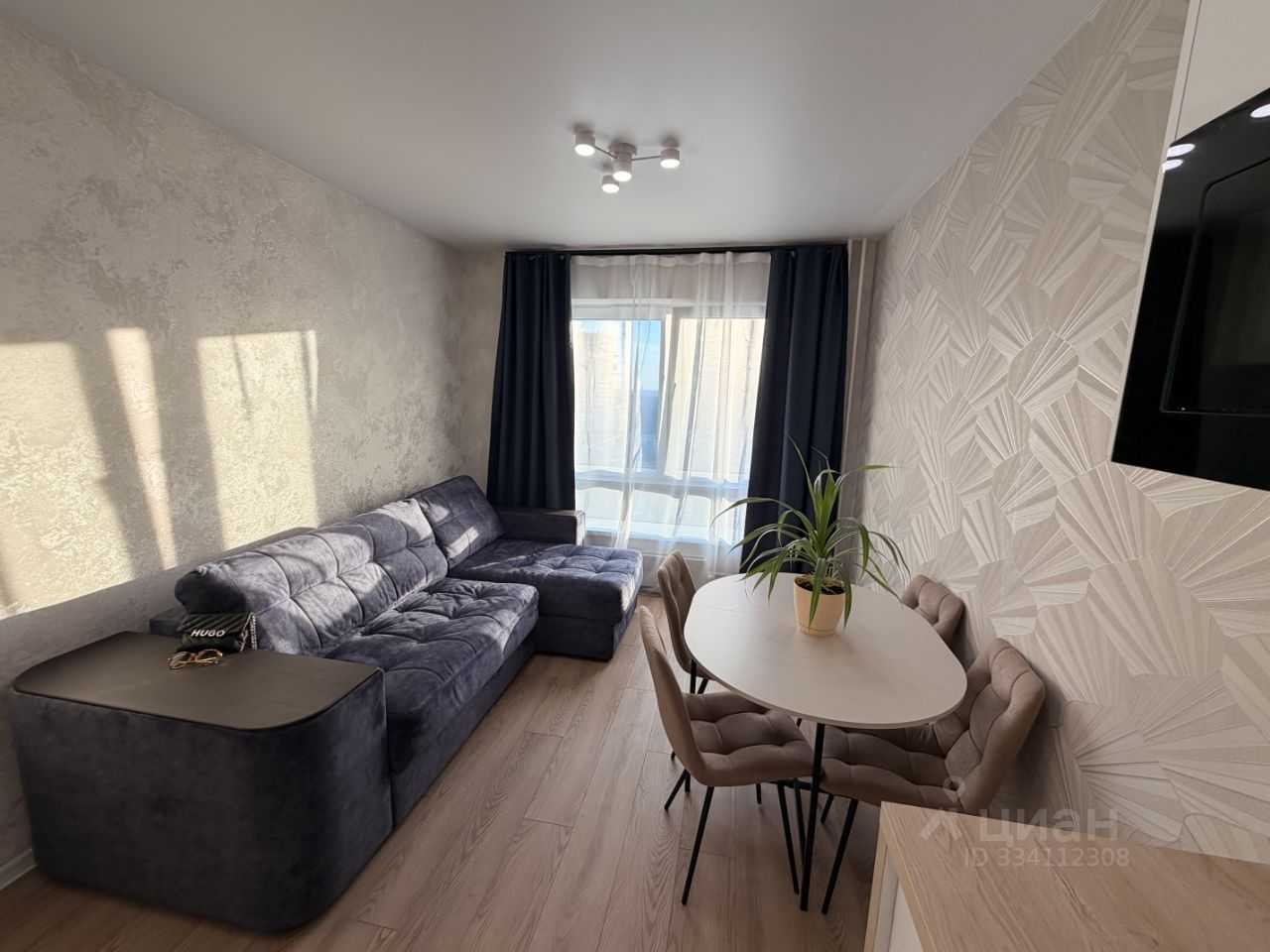1-комнатная квартира, 40,5 м² — фотография 2