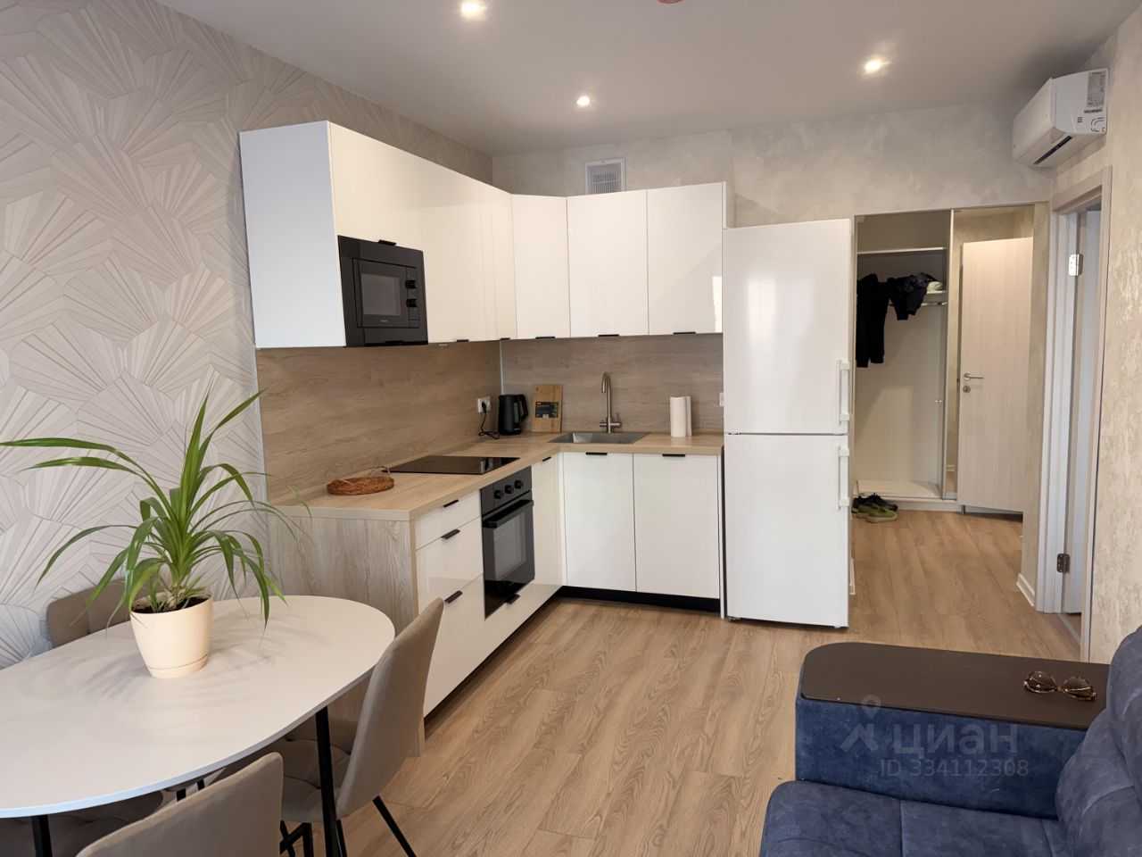 1-комнатная квартира, 40,5 м² — фотография 3