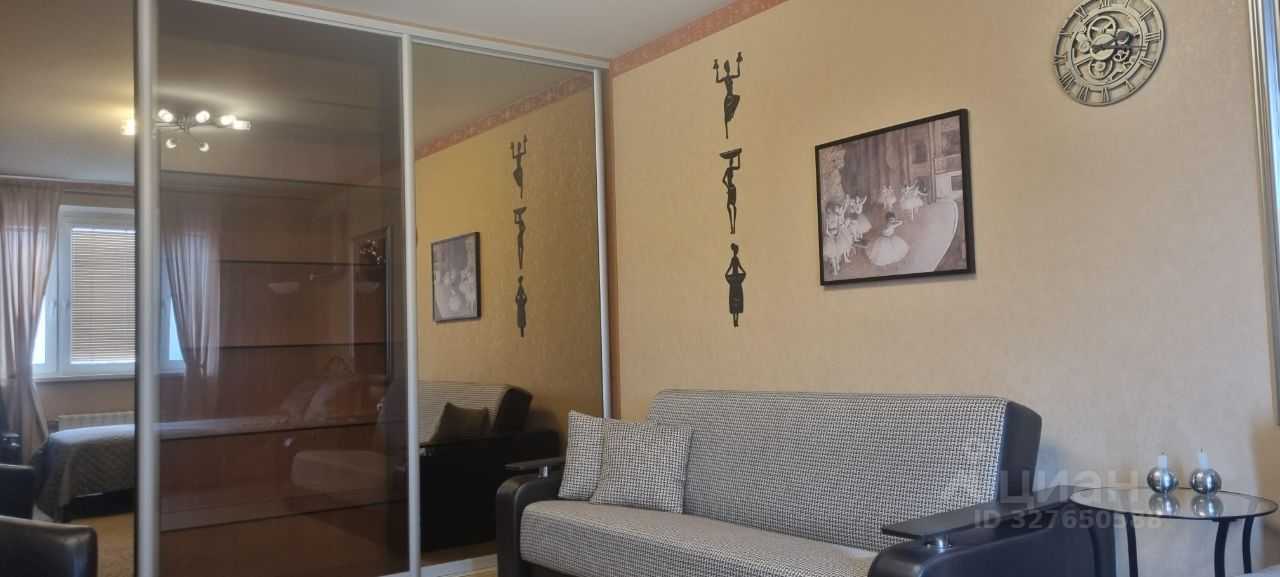 1-комнатная квартира, 38,8 м²