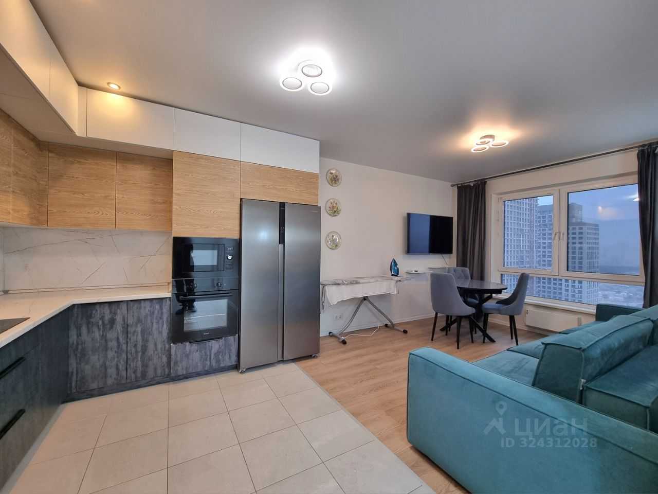 3-комнатная квартира, 60 м² — фотография 2