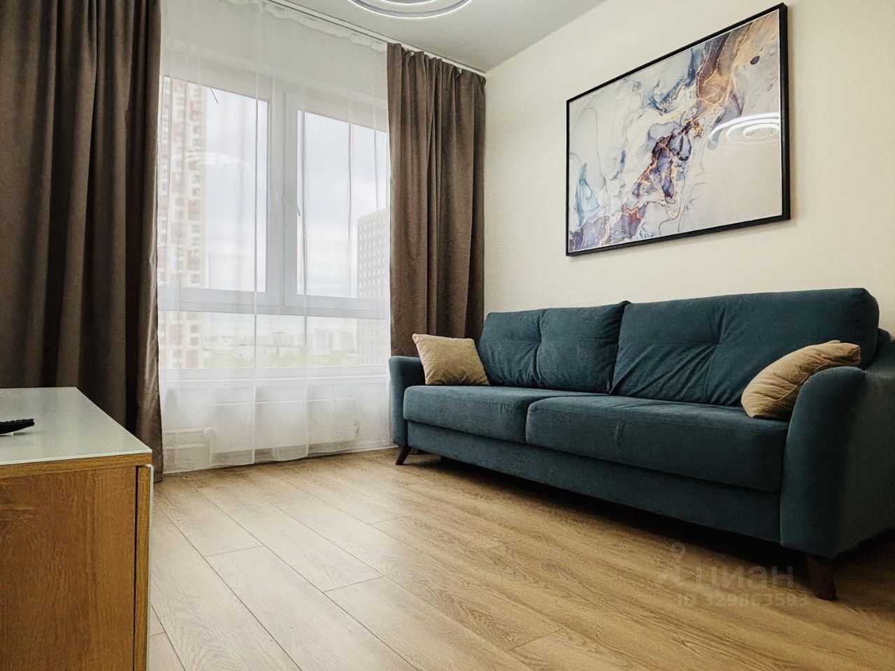 1-комнатная квартира, 34 м²