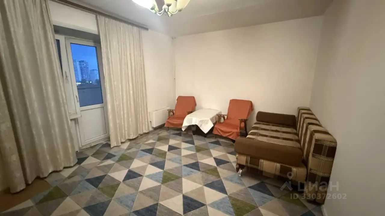 1-комнатная квартира, 35 м²