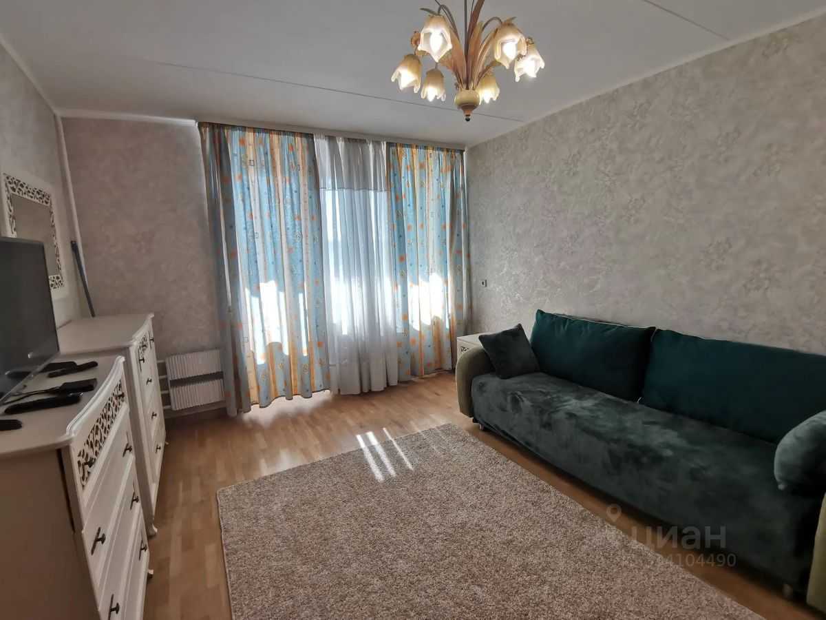 1-комнатная квартира, 34,6 м²