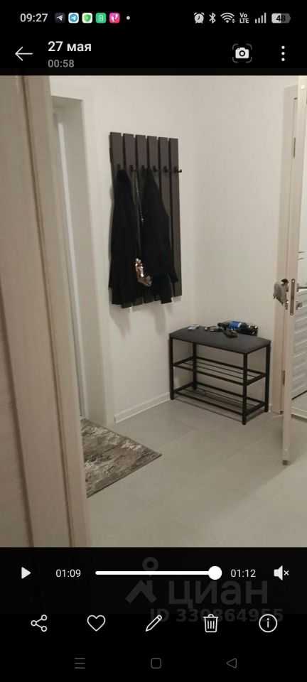 1-комнатная квартира, 40 м²