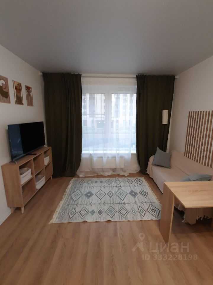 1-комнатная квартира, 39 м²