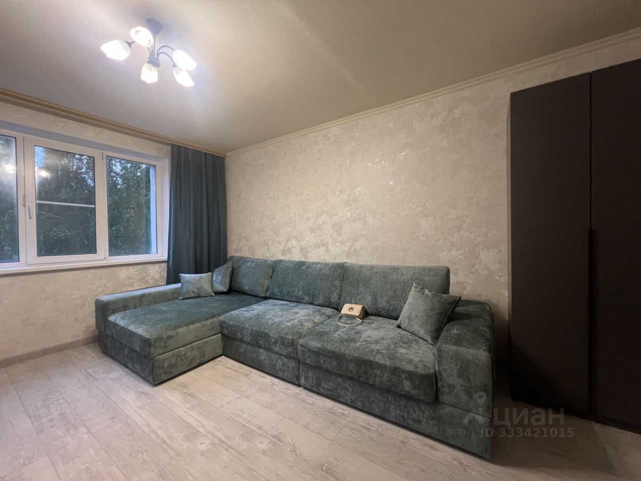 1-комнатная квартира, 38 м²