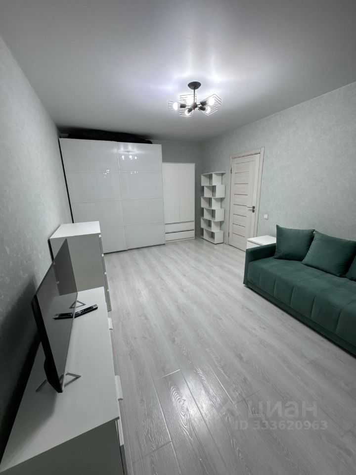 1-комнатная квартира, 39,1 м² — фотография 2