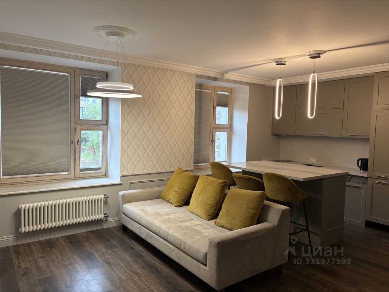 3-комнатная квартира, 65 м²