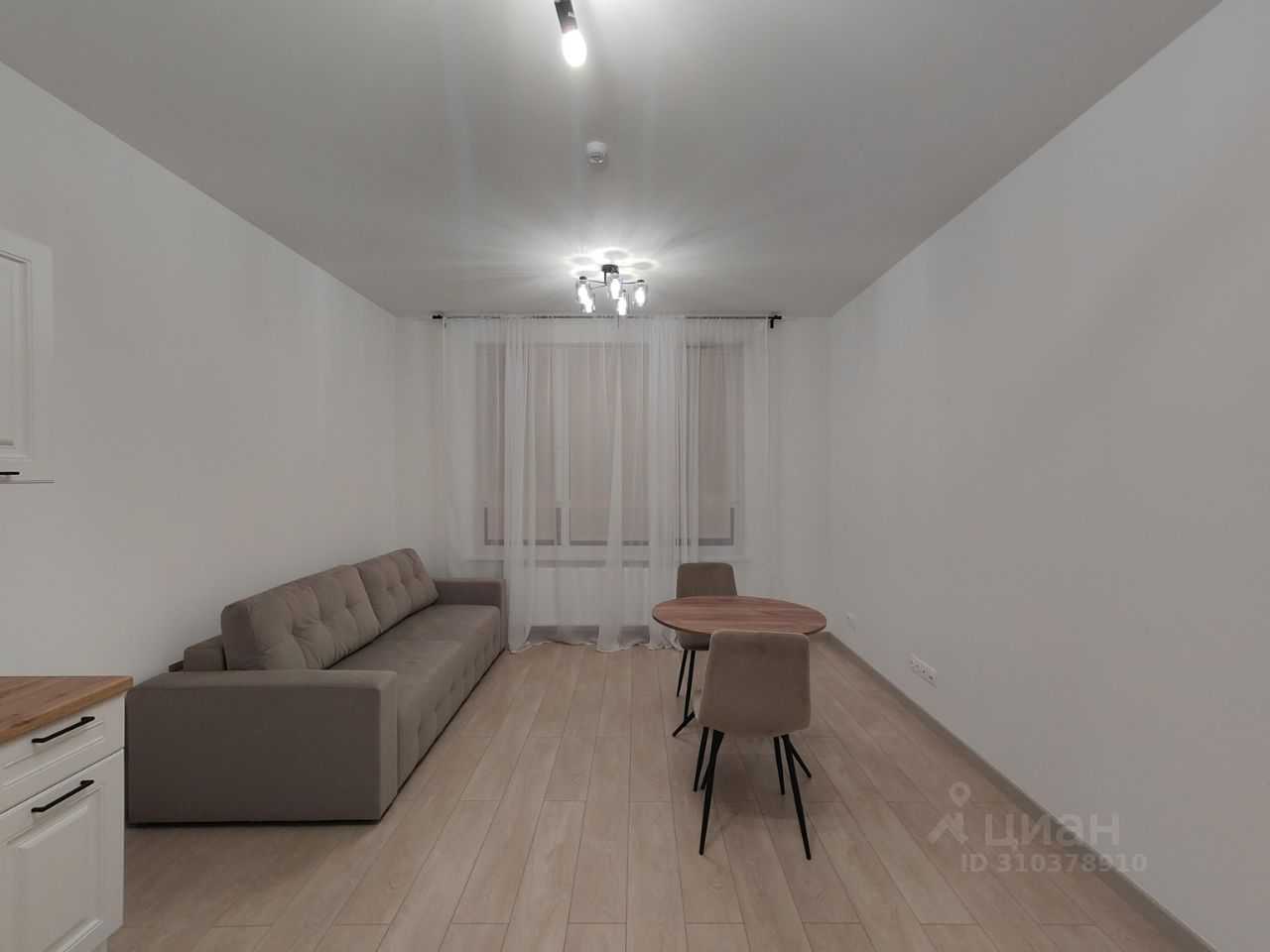 1-комнатная квартира, 31,6 м²