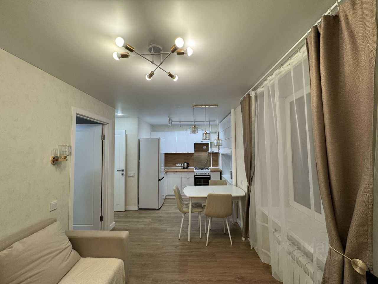1-комнатная квартира, 35 м²