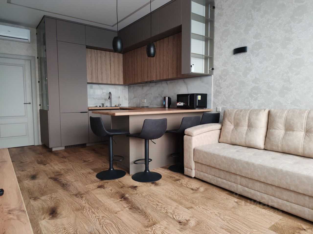 1-комнатная квартира, 49,5 м²
