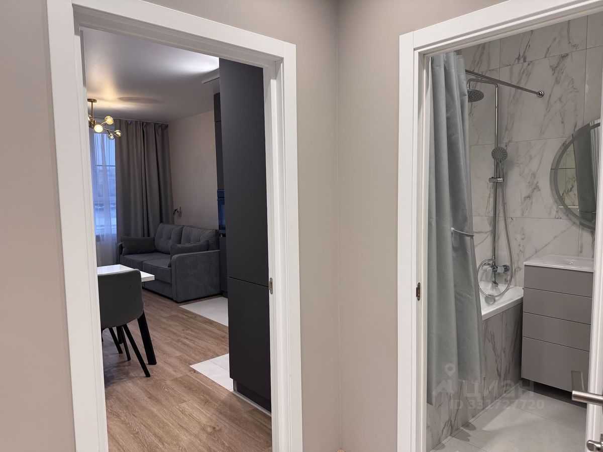 1-комнатная квартира, 49,6 м²
