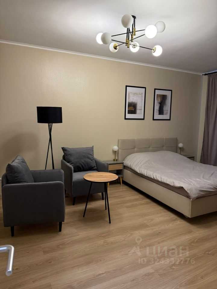 1-комнатная квартира, 38,5 м²