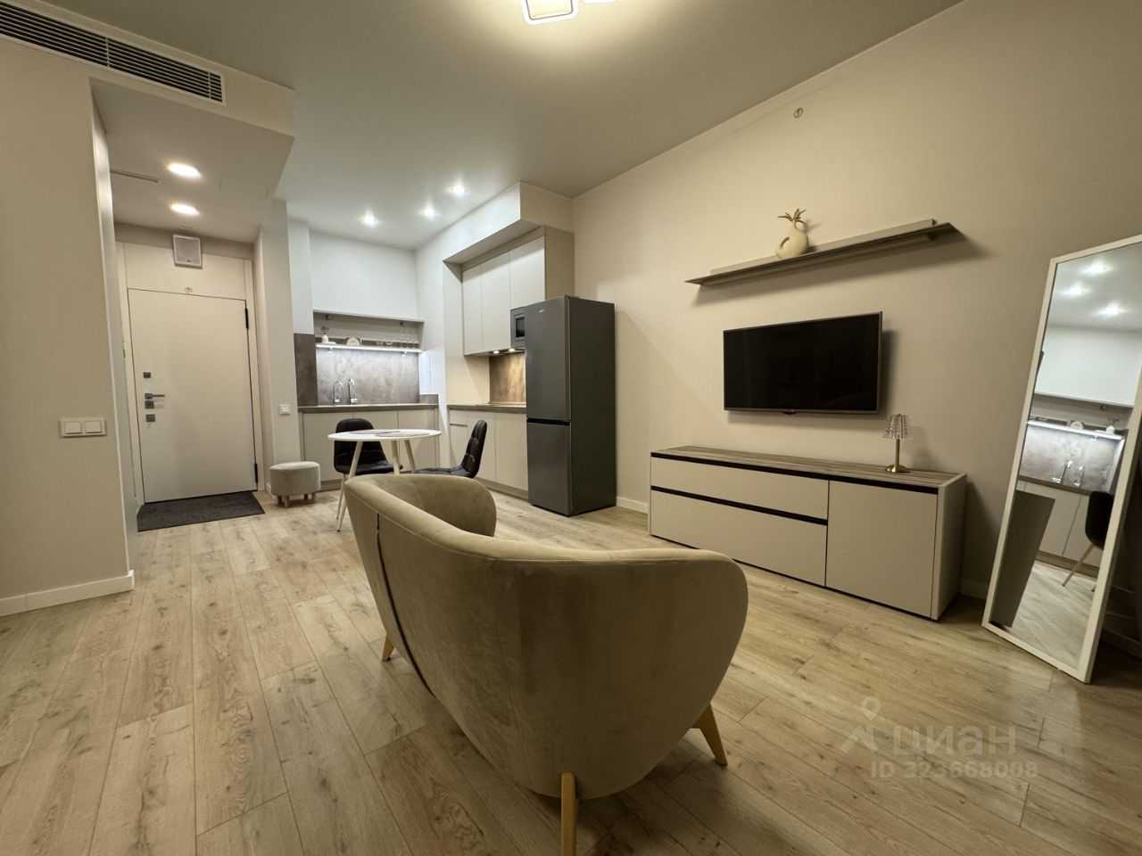 1-комнатная квартира, 40 м² — фотография 2