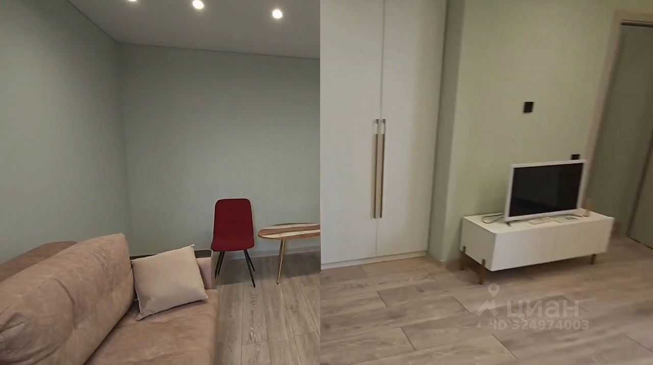 1-комнатная квартира, 38 м² — фотография 2