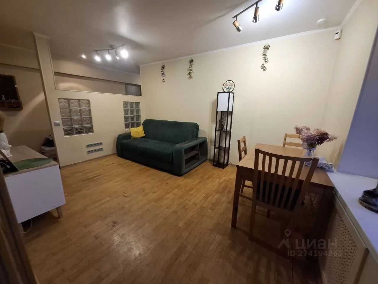 3-комнатная квартира, 56 м²