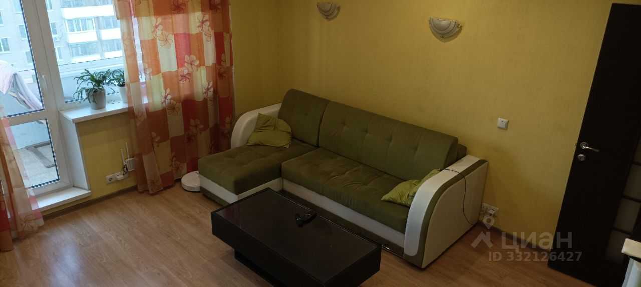 1-комнатная квартира, 39 м² — фотография 3