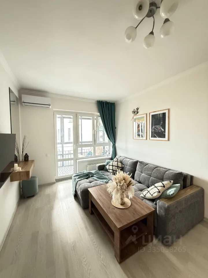 1-комнатная квартира, 45 м²